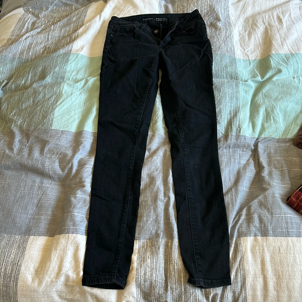 Black skinny jeans